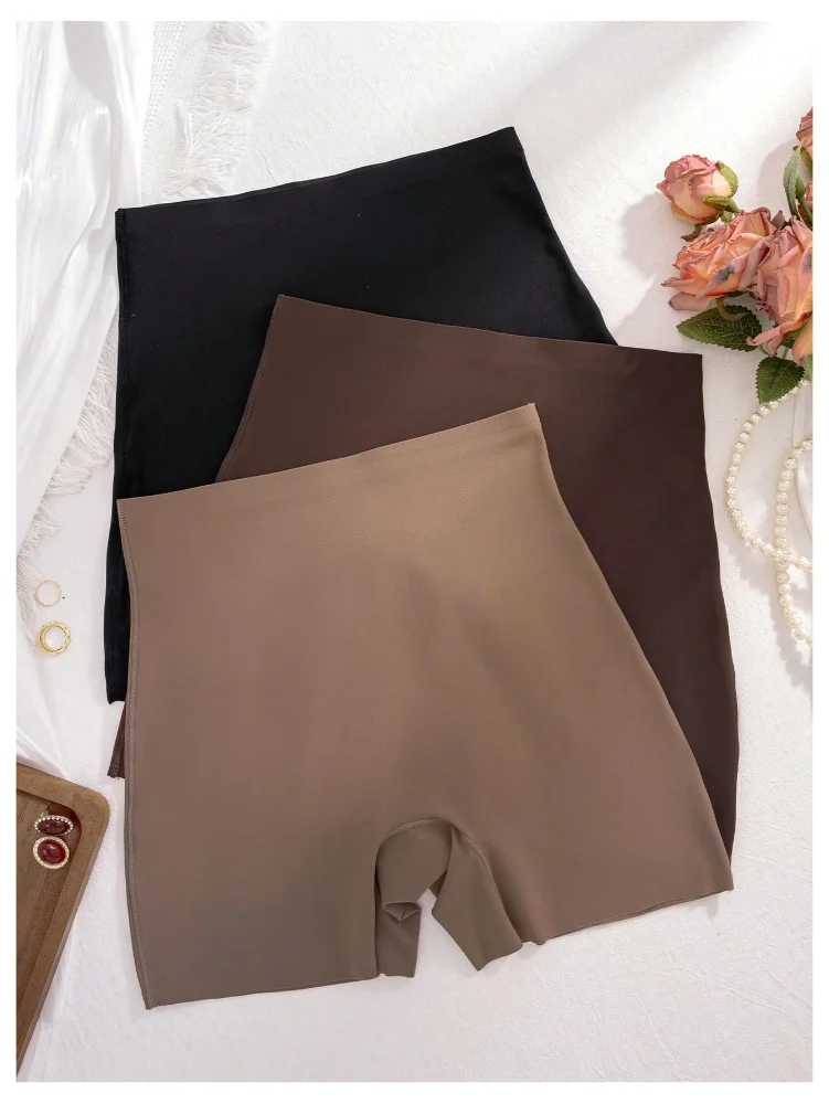 MAKEMECHIC 3 Pack Boyshorts High Waisted Lingerie, view 3