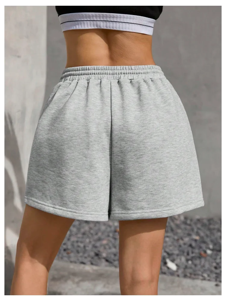 MAKEMECHIC Athletic Sweat Drawstring Shorts, view 3