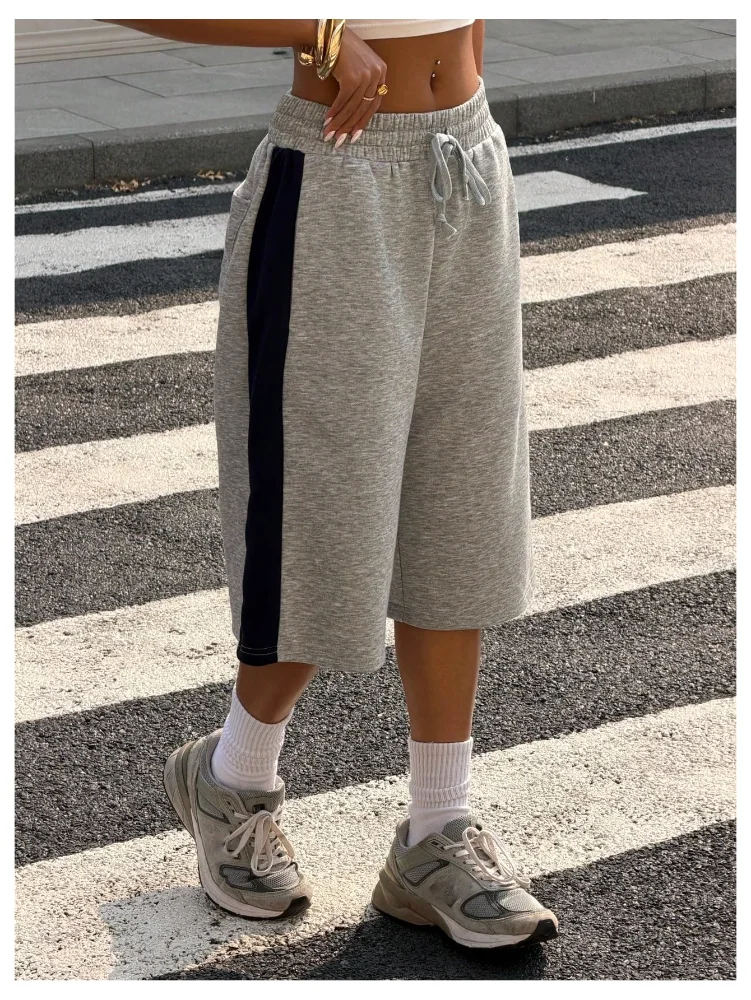 MAKEMECHIC Baggy Bermuda Wide Leg Shorts, view 2