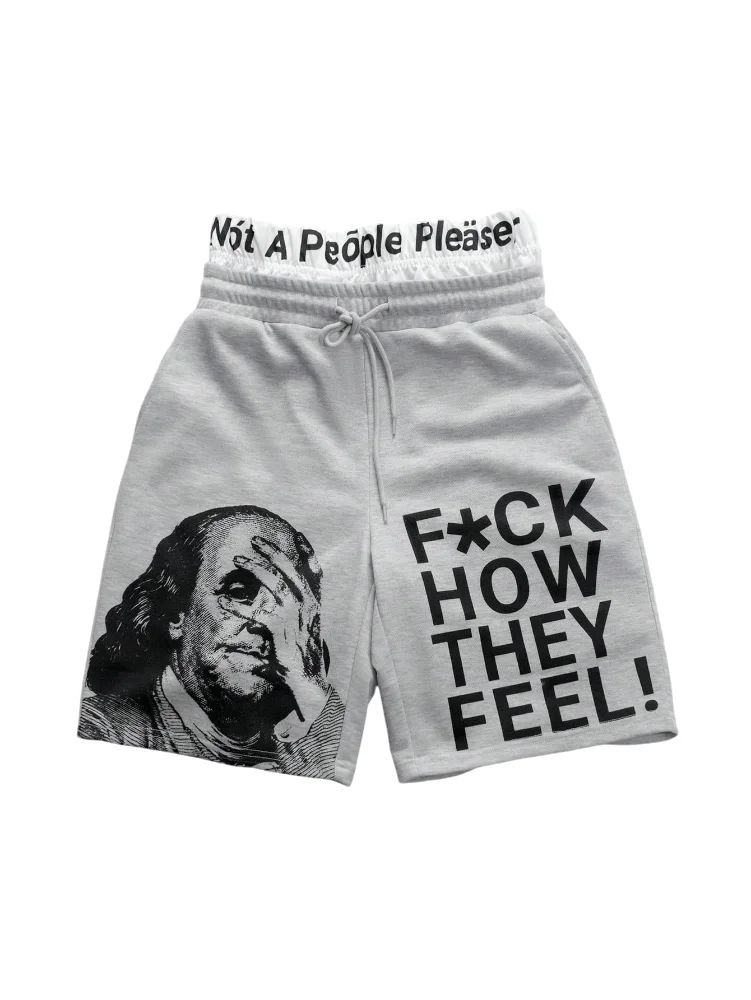 MAKEMECHIC Men's Flat Front Shorts