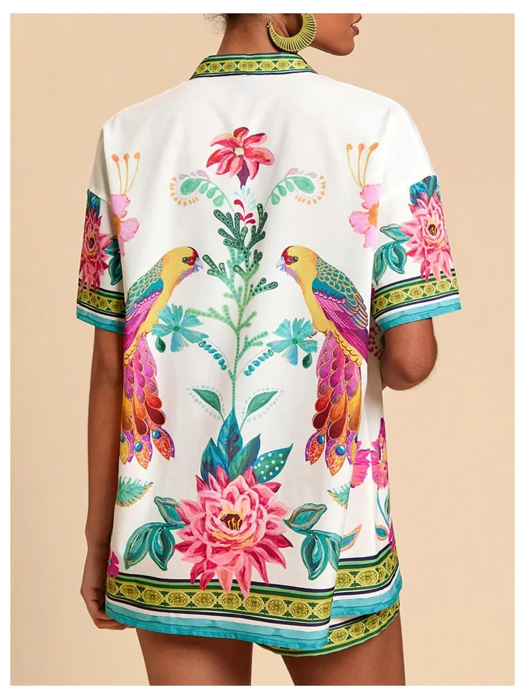 MAKEMECHIC Tropical Two-Piece Set, view 3