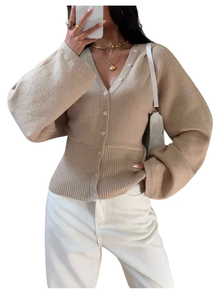 MAKEMECHIC Cinched Waist Button Down Cardigan