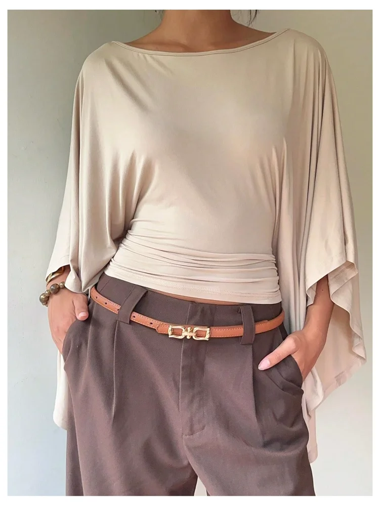 MAKEMECHIC Long Sleeve Cinched Waist Shirt, view 2