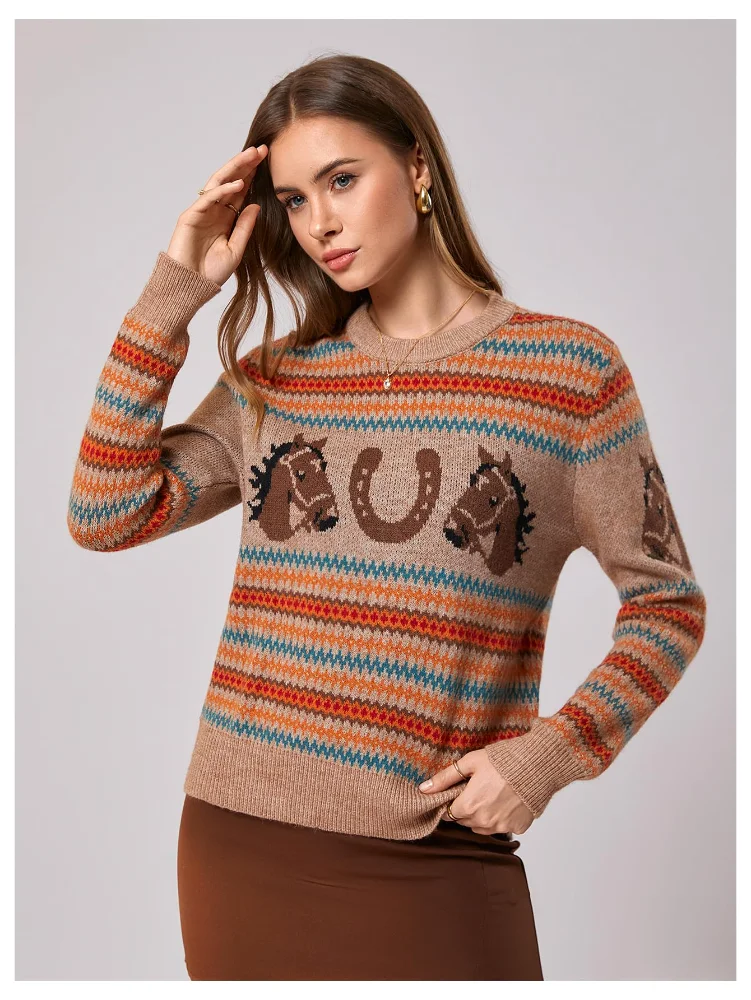 MAKEMECHIC Grandpa Vintage Grunge Sweater, view 3