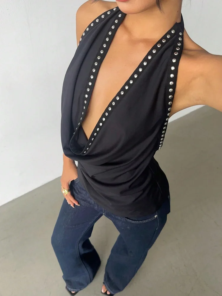 MAKEMECHIC Halter Top, view 3