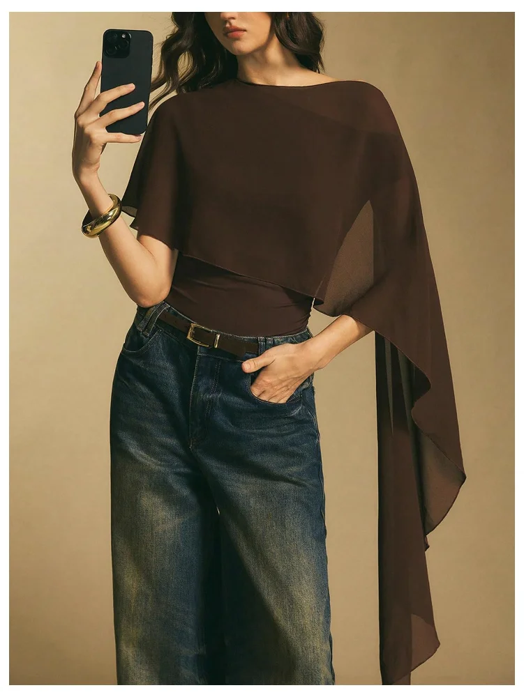 MAKEMECHIC Mesh Asymmetrical Wrap, view 3