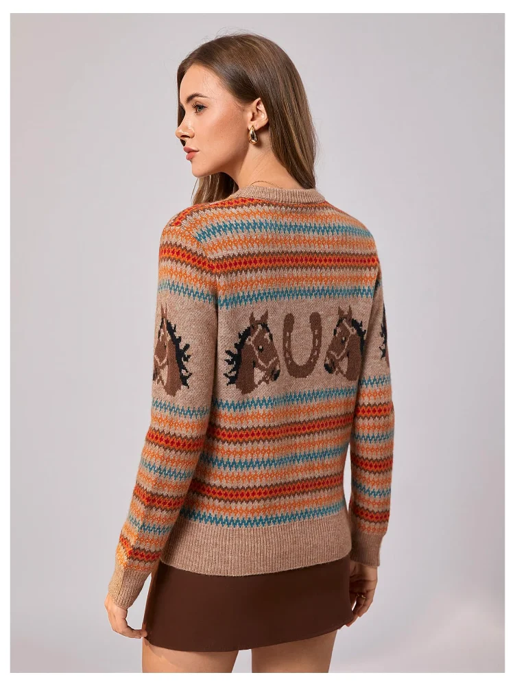 MAKEMECHIC Grandpa Vintage Grunge Sweater, view 2