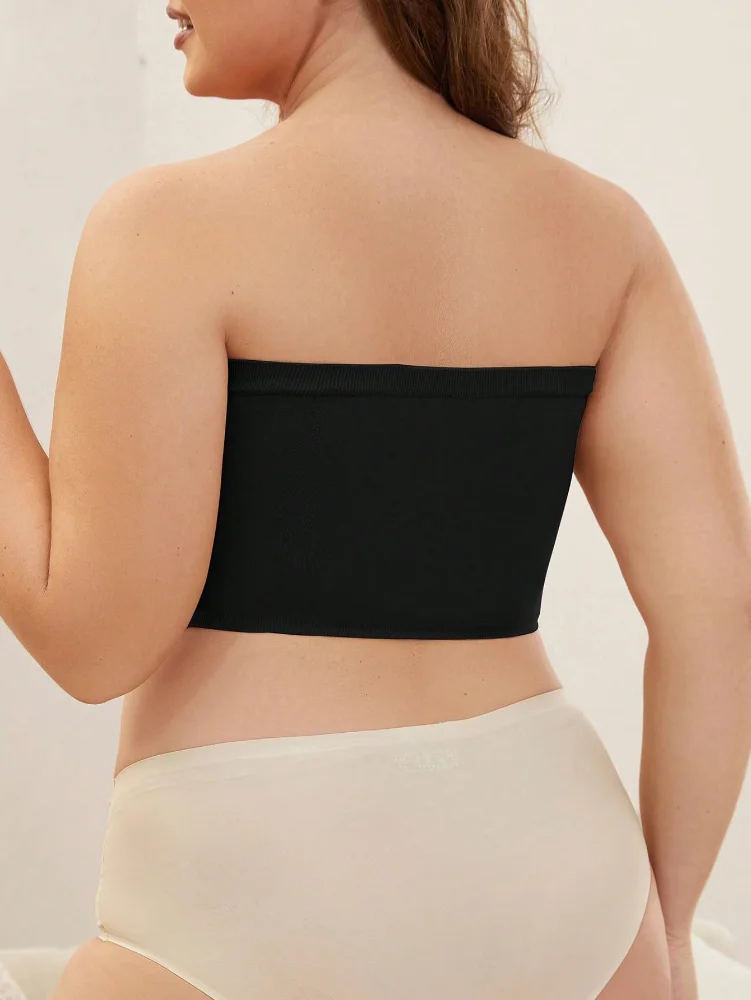MAKEMECHIC Pieces Ruched Front Bra, view 2