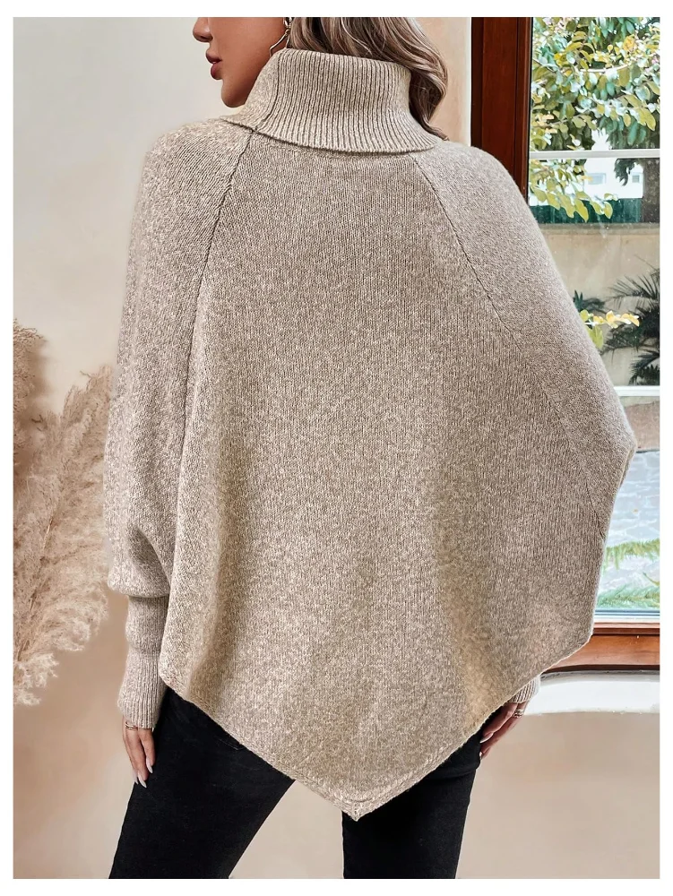 MAKEMECHIC Asymmetrical Knit Oversized Sweater, view 3