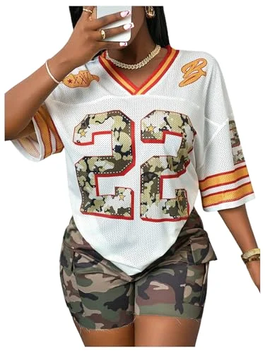 MAKEMECHIC Football Jersey Tee