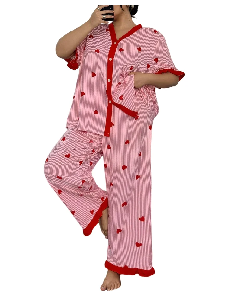 MAKEMECHIC Buttoon Down Pajamas