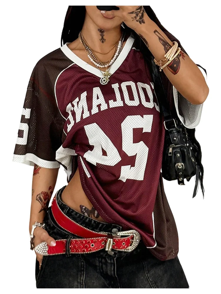 MAKEMECHIC Graphic Oversized Half Tee