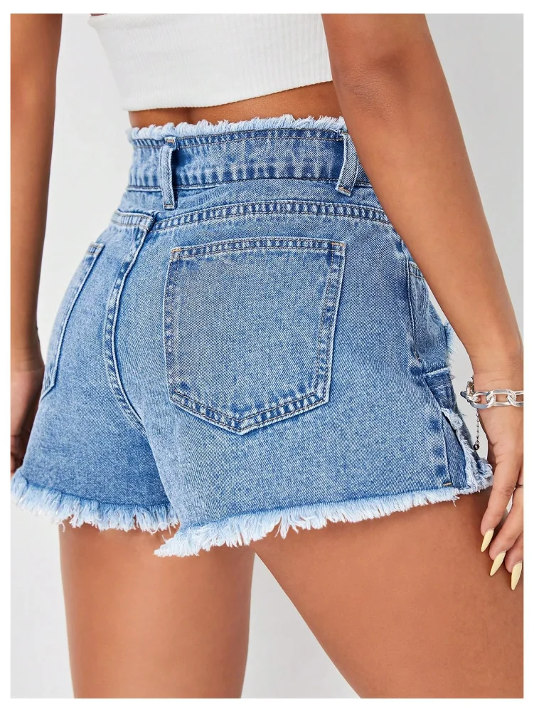 MAKEMECHIC Denim Star Distressed Jeans, view 3