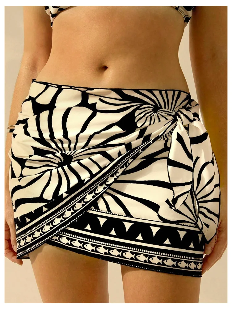 MAKEMECHIC Sarong Wrap Beach Cover-Up, view 2