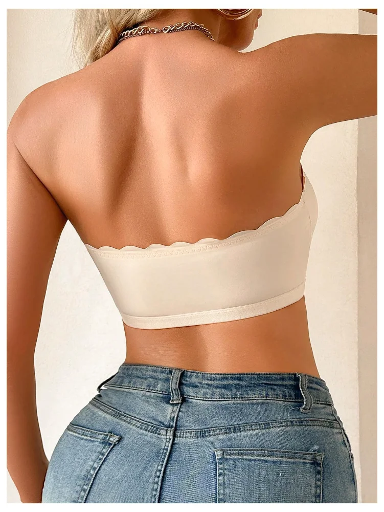 MAKEMECHIC 2 Pack Half Strapless Bra, view 2