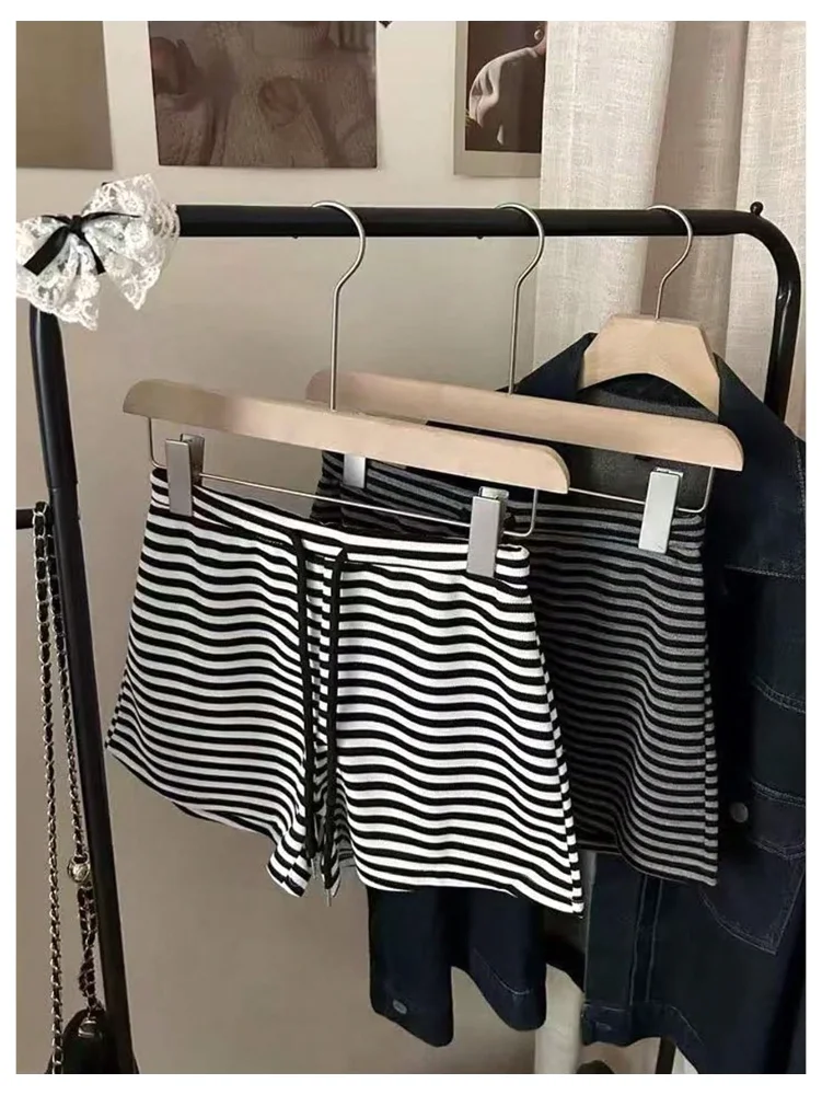 MAKEMECHIC 2 Pack Striped Micro Shorts, view 3