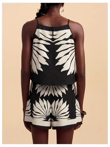 MAKEMECHIC Crop X-small Shorts Set, view 3
