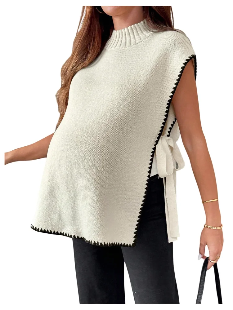MAKEMECHIC Maternity Sweater Vest
