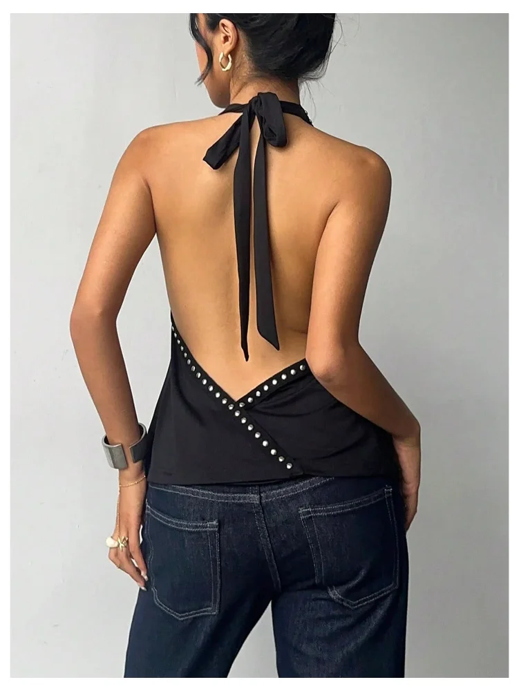 MAKEMECHIC Halter Top, view 2