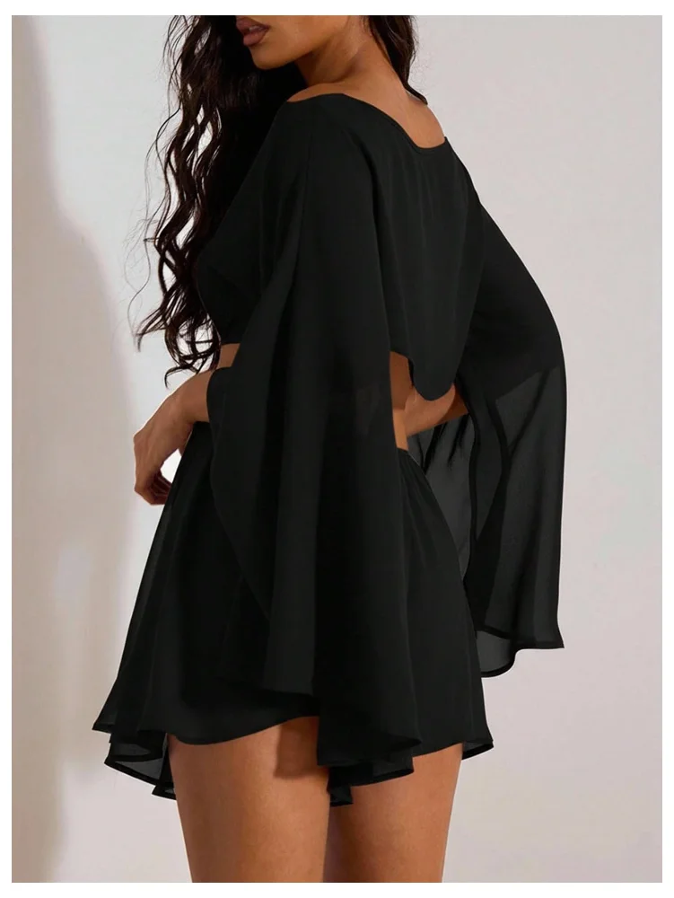 MAKEMECHIC Crop X-small Two-Piece Set, view 2