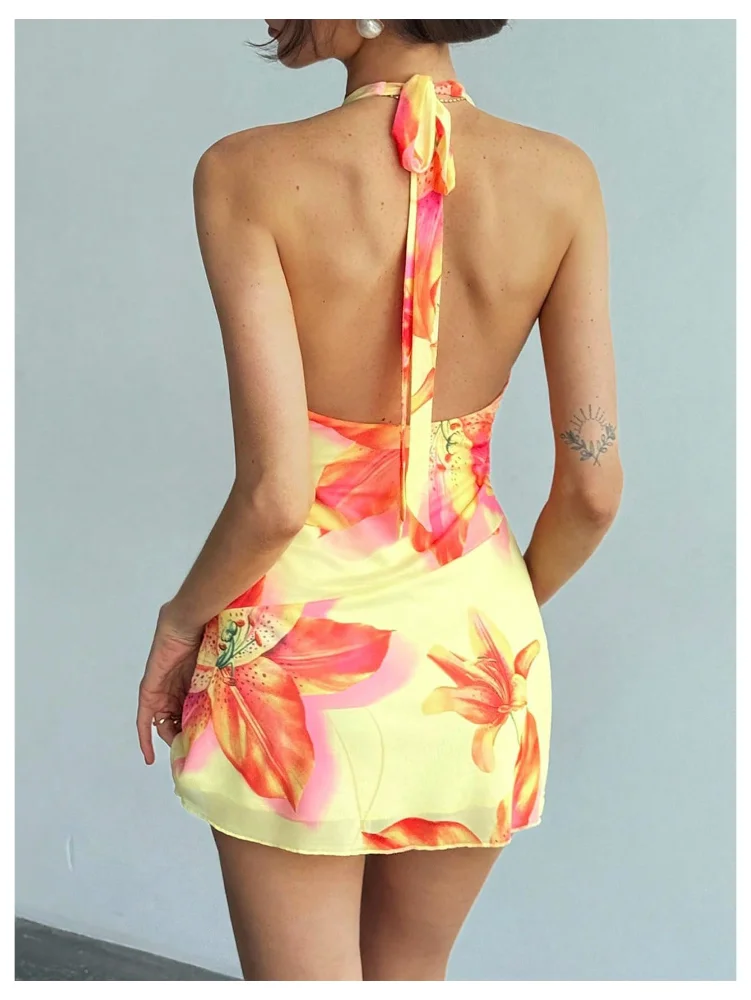 MAKEMECHIC Sunset Mini Floral Matching Set, view 3