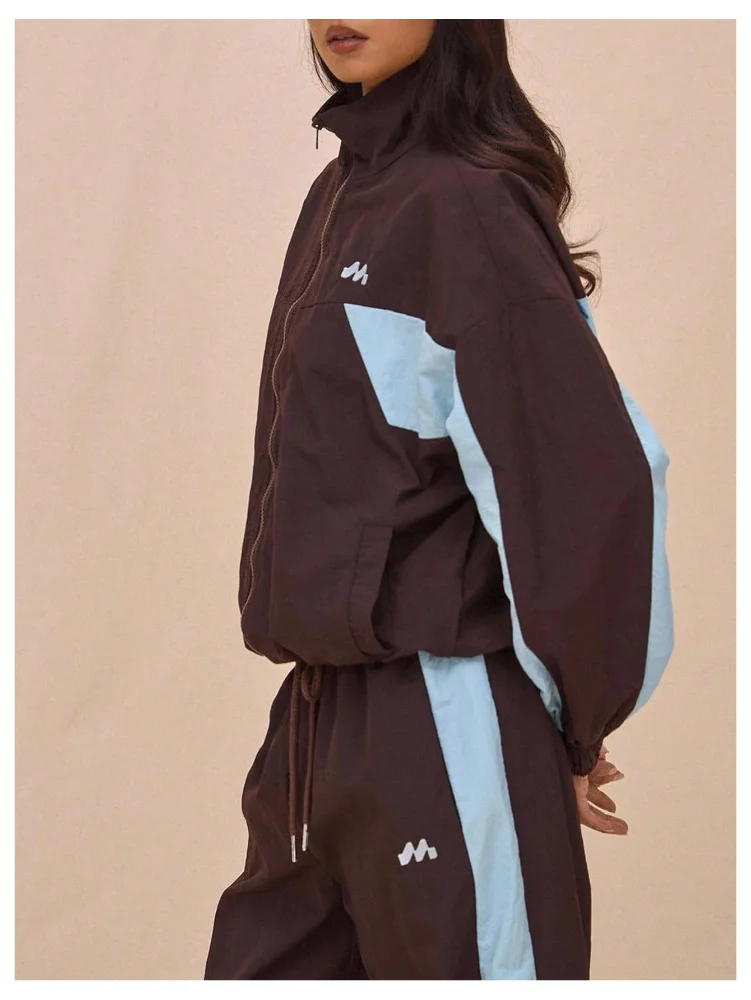MAKEMECHIC Oversized Track Satnd Jacket, view 2