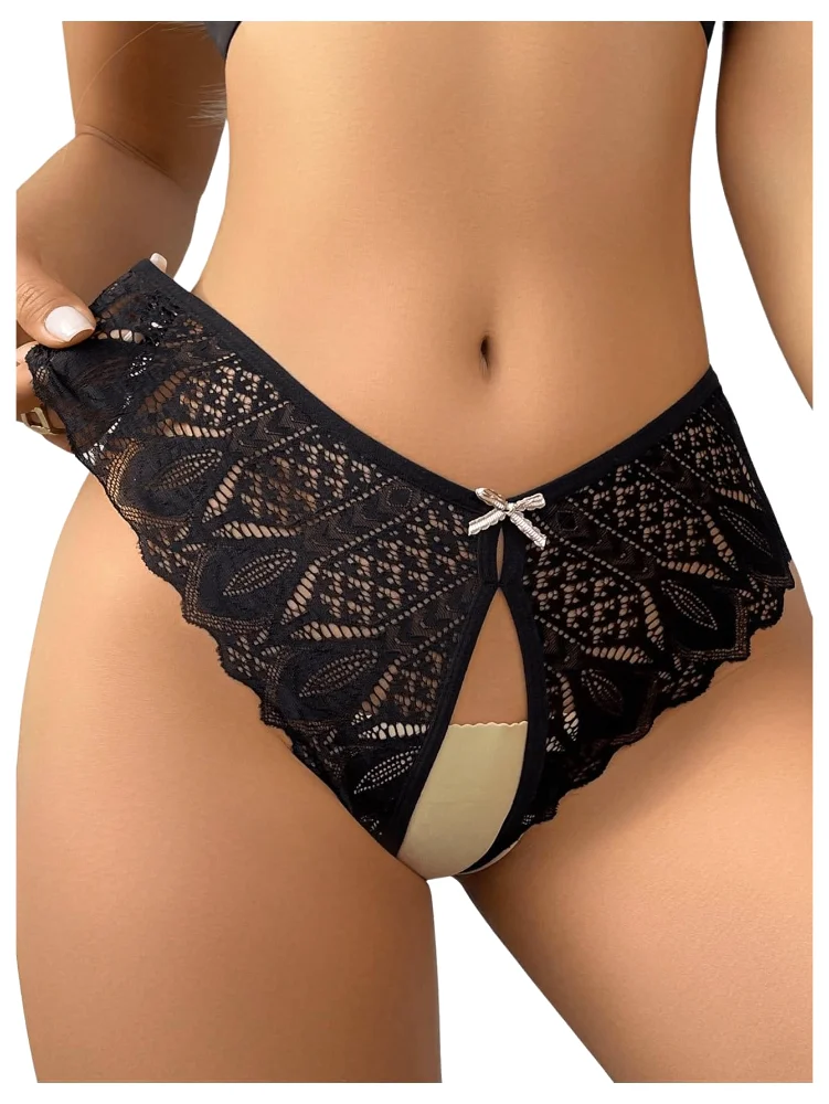 MAKEMECHIC Floral Lace Panties Lingerie