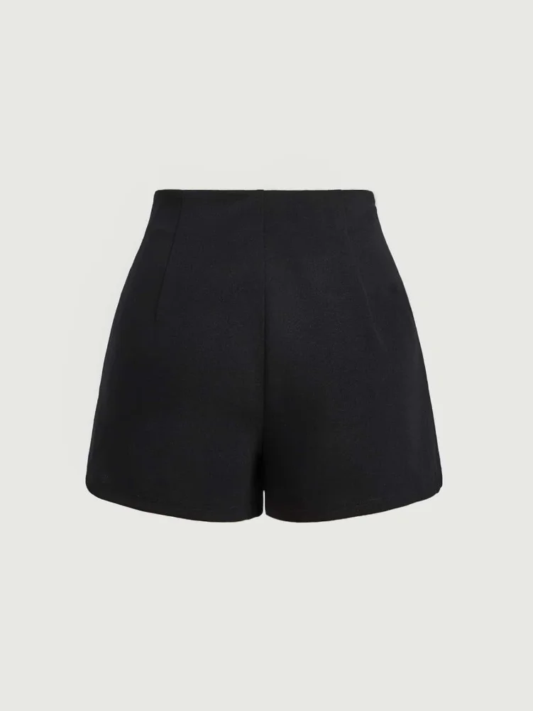 MAKEMECHIC Lace Up Mini Shorts, view 2