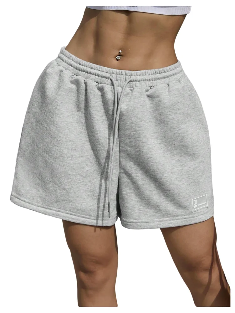 MAKEMECHIC Athletic Sweat Drawstring Shorts