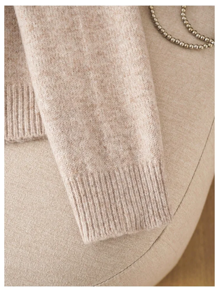 MAKEMECHIC Cheetah Print Knit Leopard Sweater, view 2