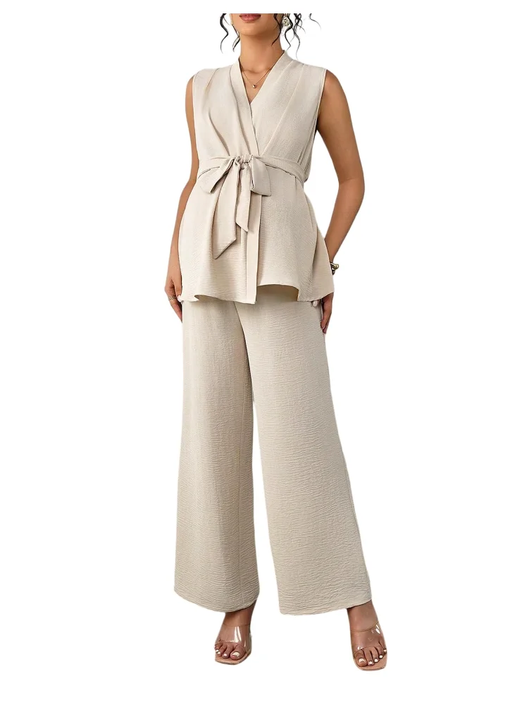MAKEMECHIC Business Maternity Matching Set