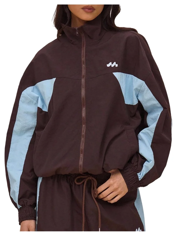 MAKEMECHIC Oversized Track Satnd Jacket