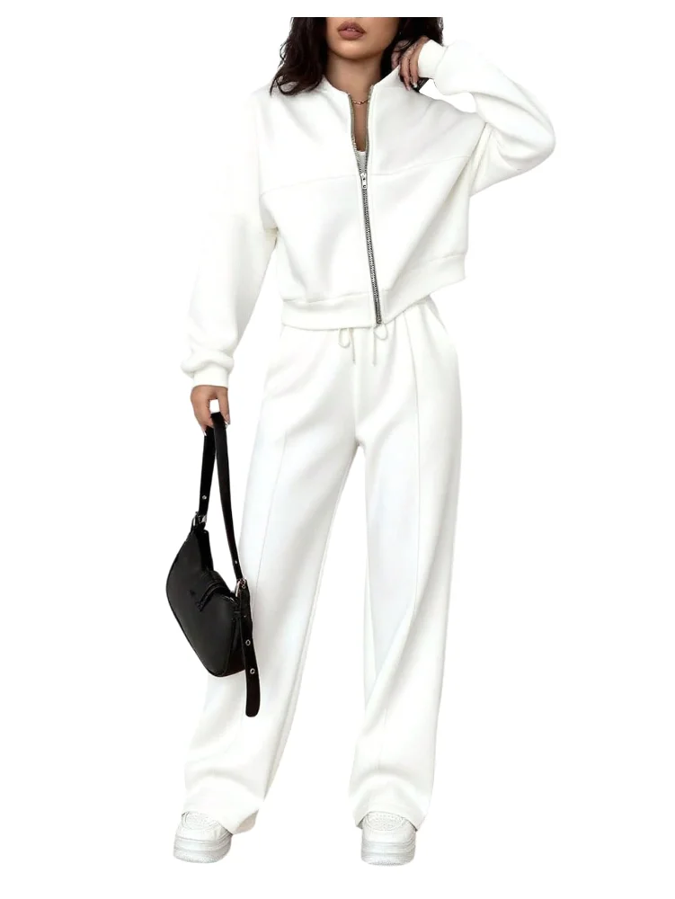 MAKEMECHIC Workout Zip Up Pants Set