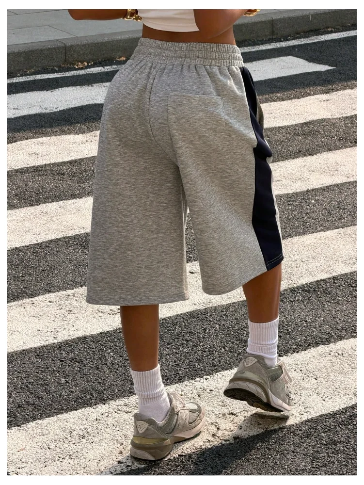 MAKEMECHIC Baggy Bermuda Wide Leg Shorts, view 3