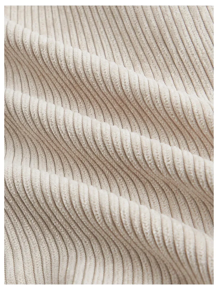 MAKEMECHIC Corduroy Pockets High Waist Pants, view 2