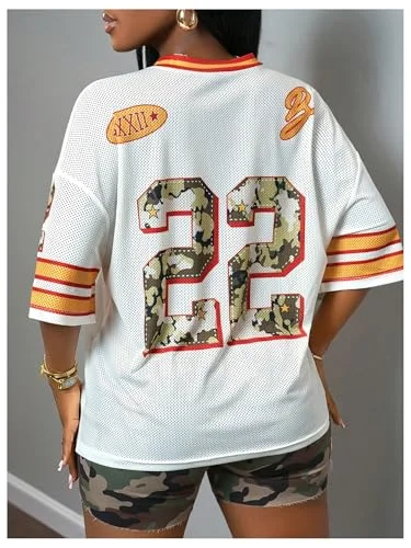 MAKEMECHIC Football Jersey Tee, view 2
