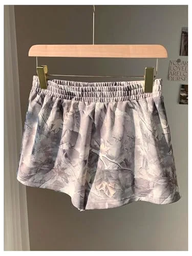 MAKEMECHIC Camo Athletic Workout Shorts, view 3