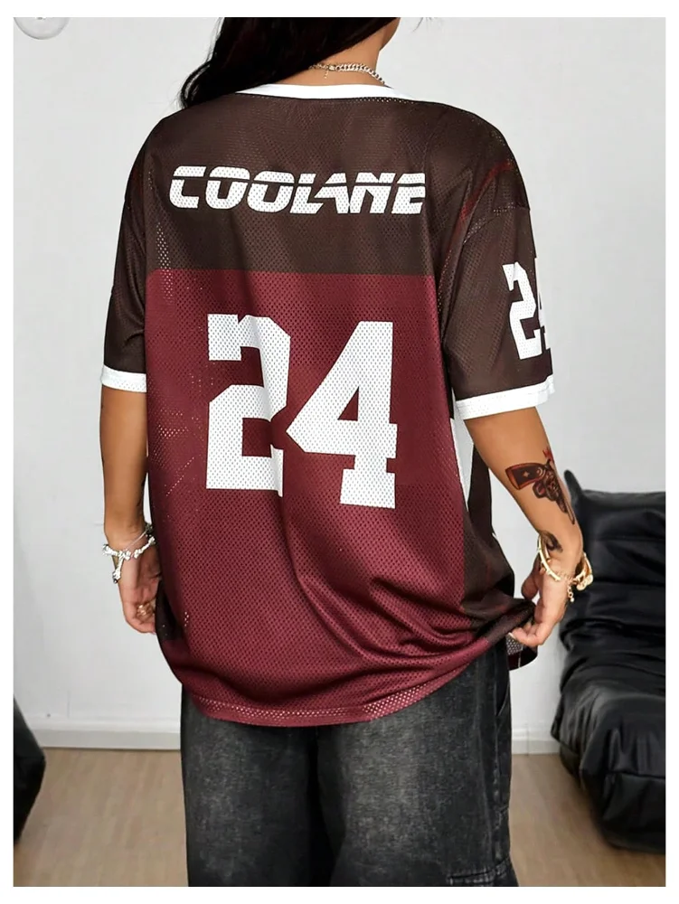 MAKEMECHIC Graphic Oversized Half Tee, view 2
