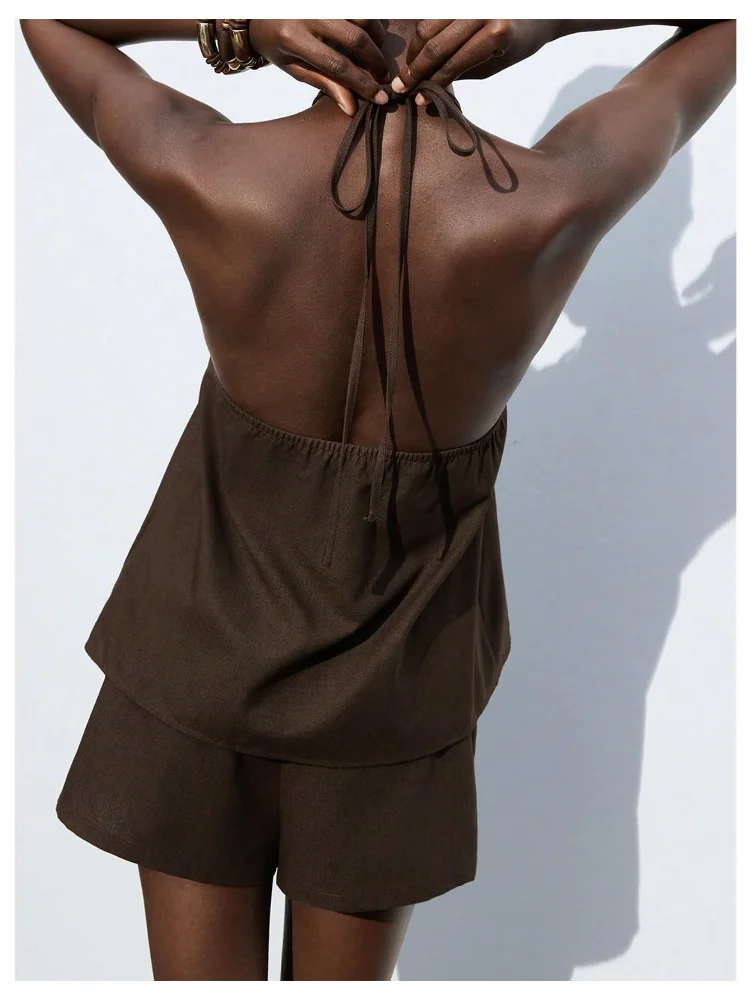 MAKEMECHIC Linen Two-Piece Set, view 2
