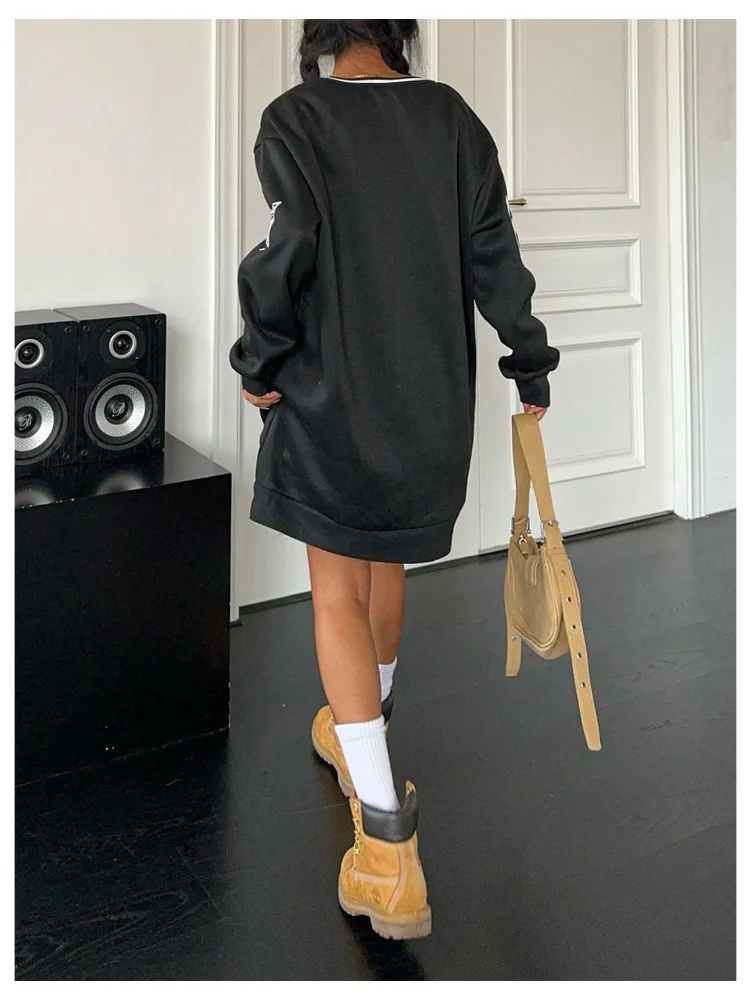 MAKEMECHIC Oversized Jersey Number Dress, view 2