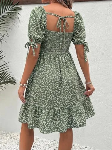 MAKEMECHIC Floral Print Shower Maternity Dress, view 2