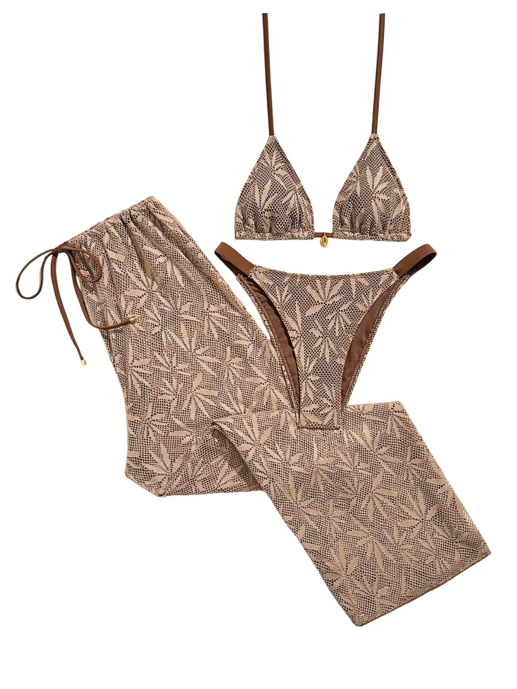 MAKEMECHIC Crochet Bikini Set
