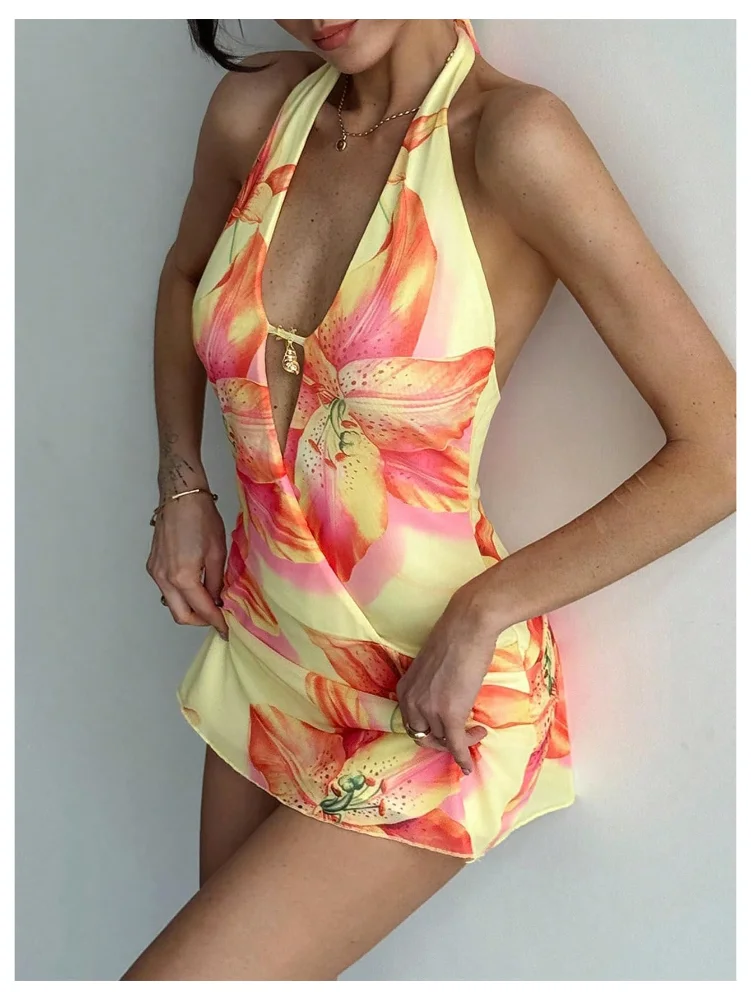 MAKEMECHIC Sunset Mini Floral Matching Set, view 2