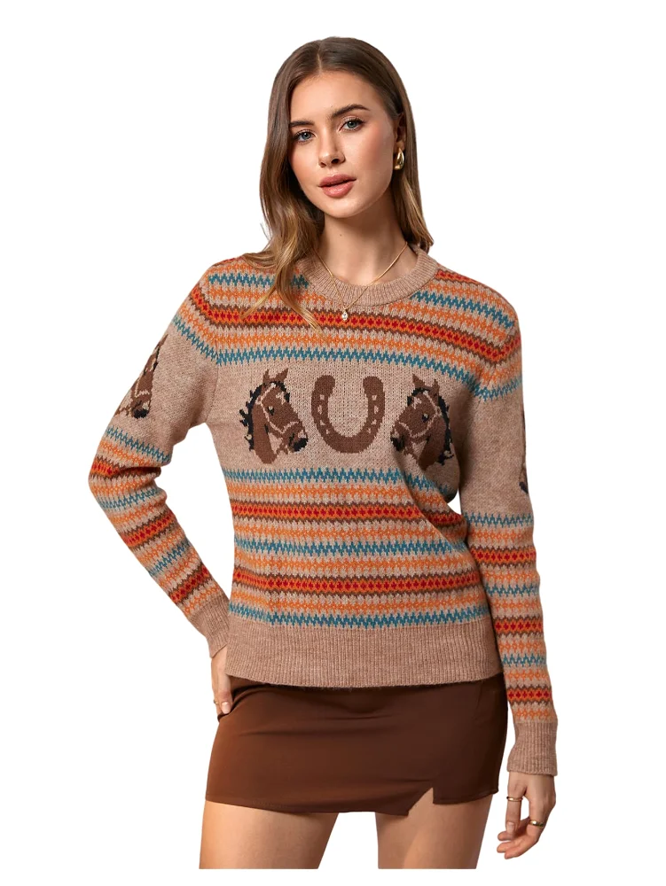 MAKEMECHIC Grandpa Vintage Grunge Sweater