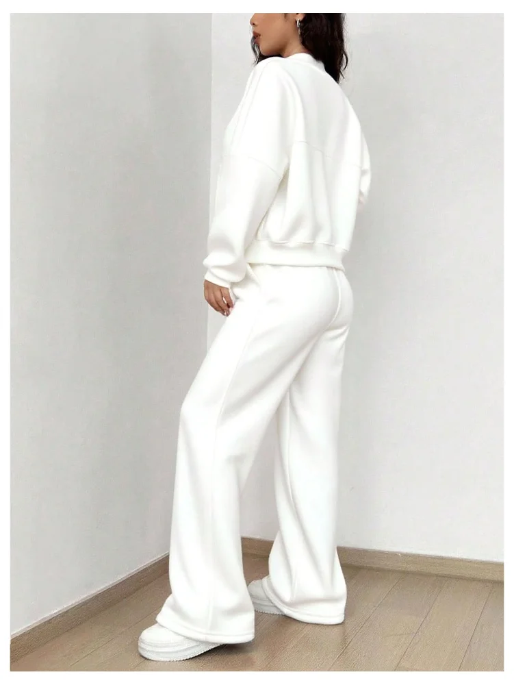 MAKEMECHIC Workout Zip Up Pants Set, view 3