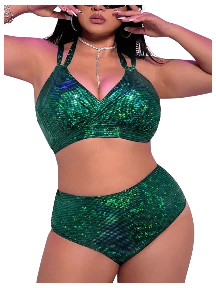 MAKEMECHIC Bikini Set, sequin