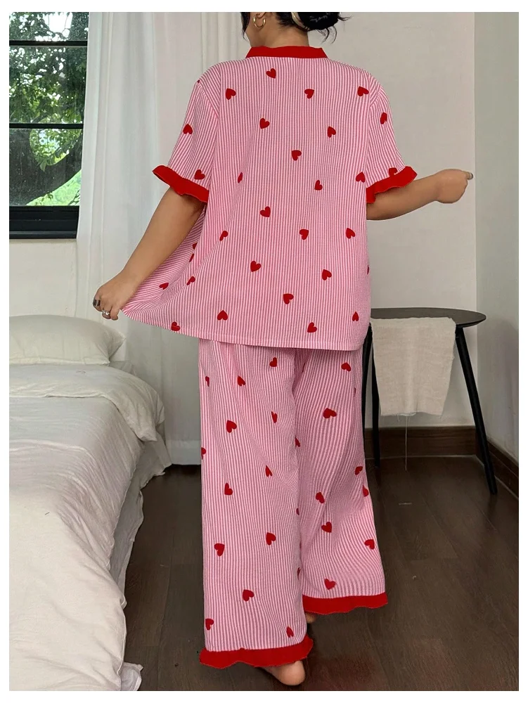 MAKEMECHIC Buttoon Down Pajamas, view 2