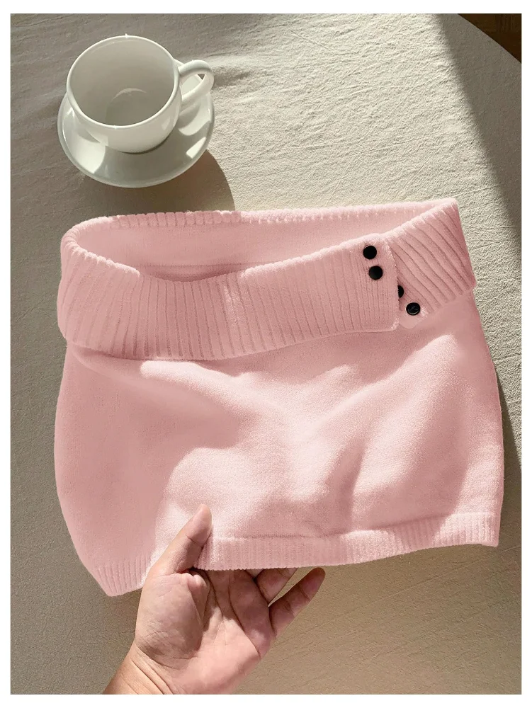 MAKEMECHIC Knit Mini Bodycon Sweater, view 2
