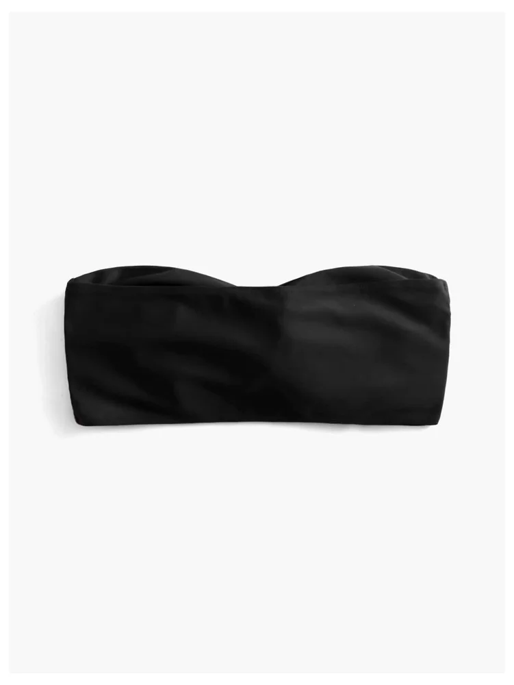 MAKEMECHIC Twist Strapless Bandeau Bikini Set, view 3