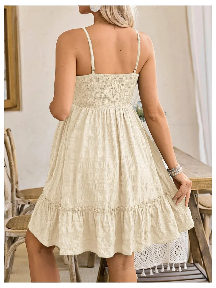 MAKEMECHIC Shirred Slip Maternity Mini Dress, view 2